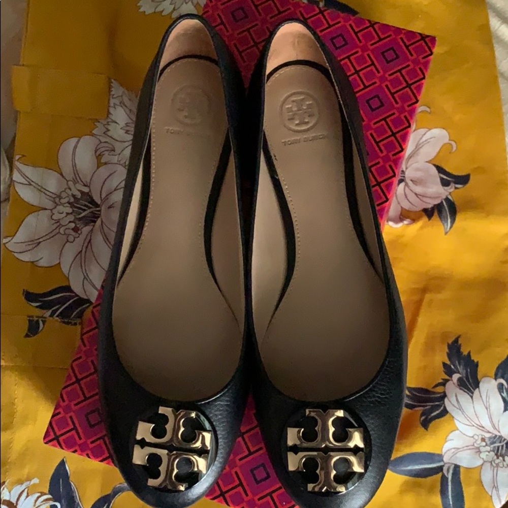Tory Burch Claire Ballet Flats. Worn 3 times